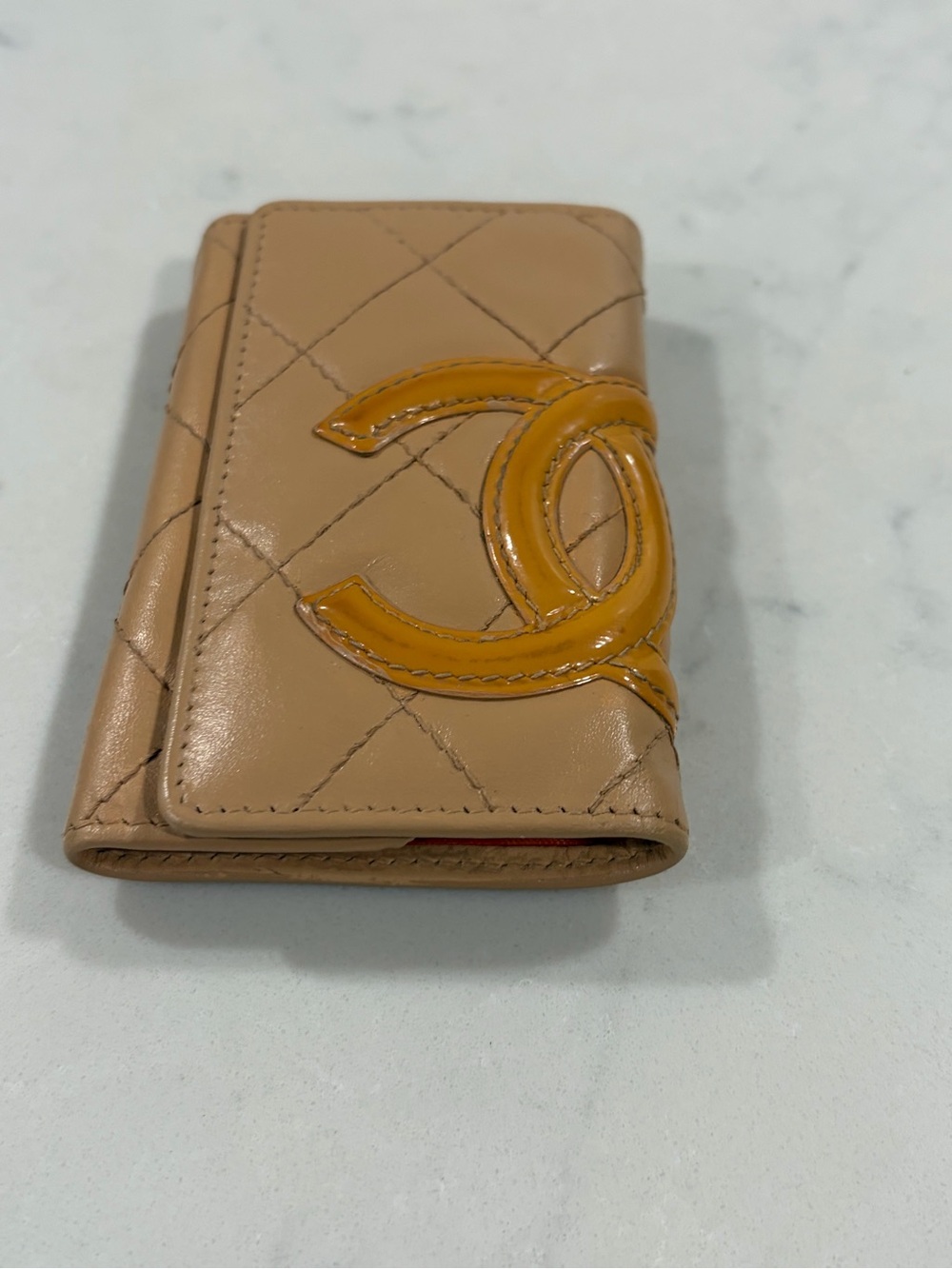 Chanel Quilted Key Holder with CC Logo